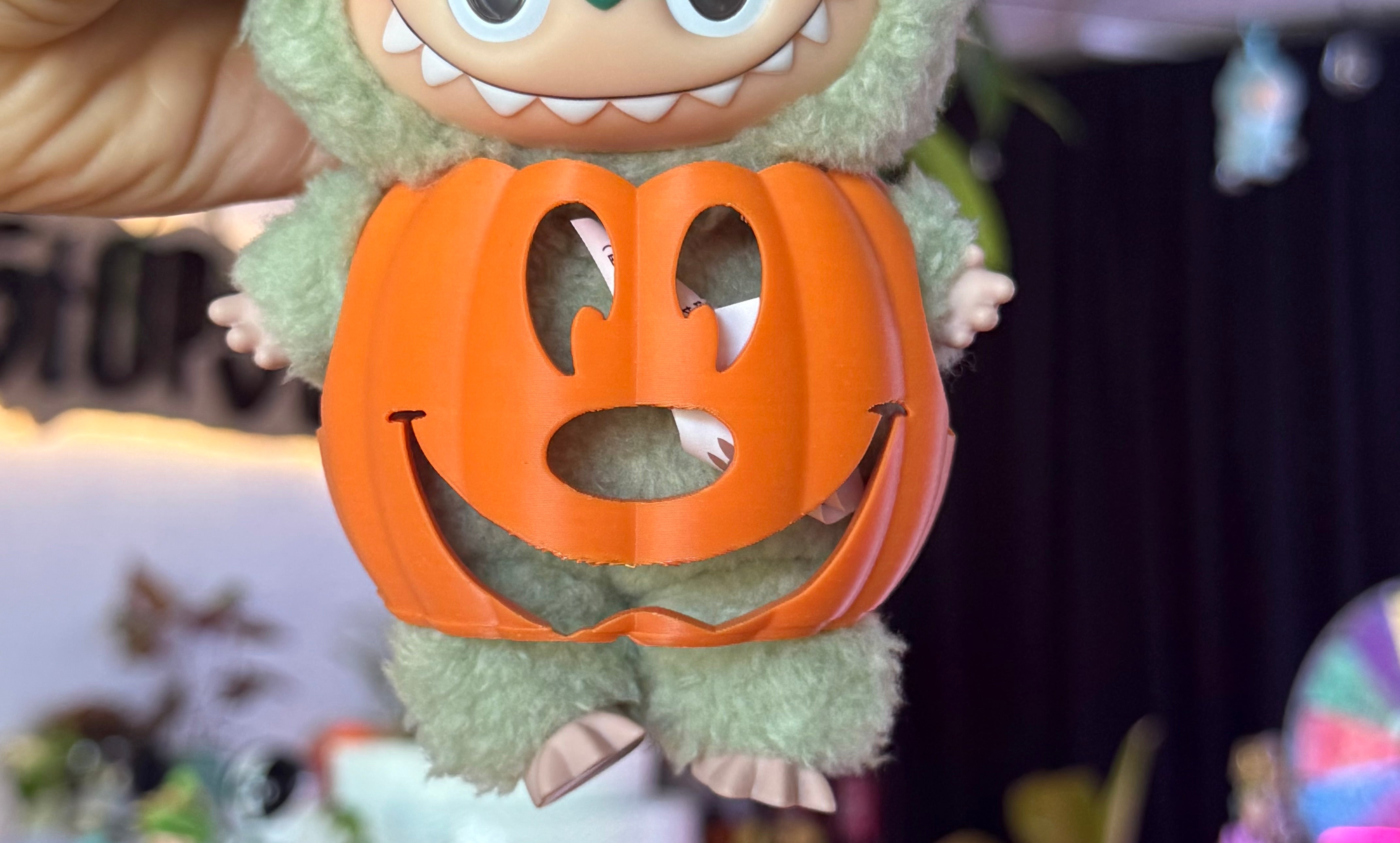 Pumpkin itself (orange)