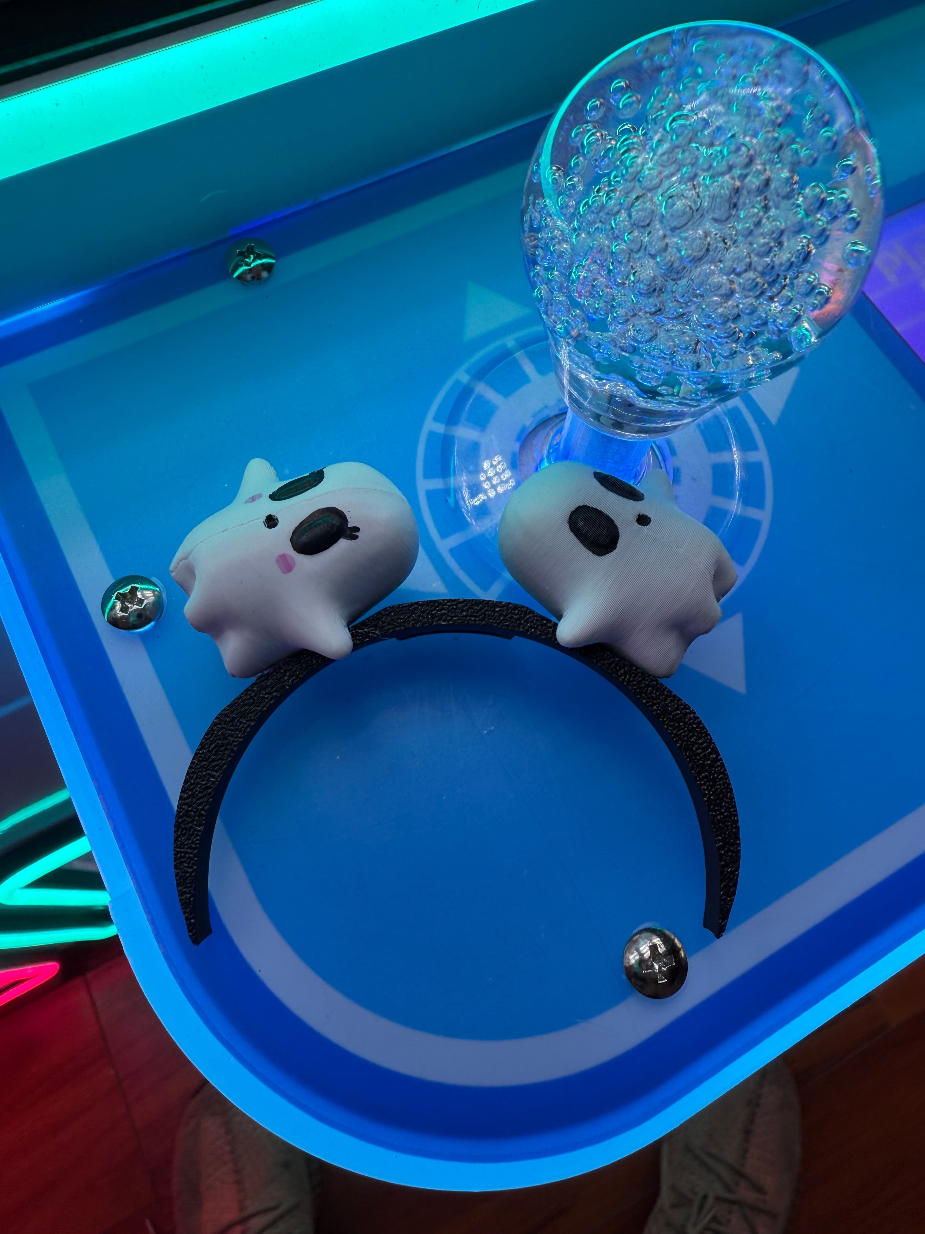 Ghost headband)2 different styles Style 2