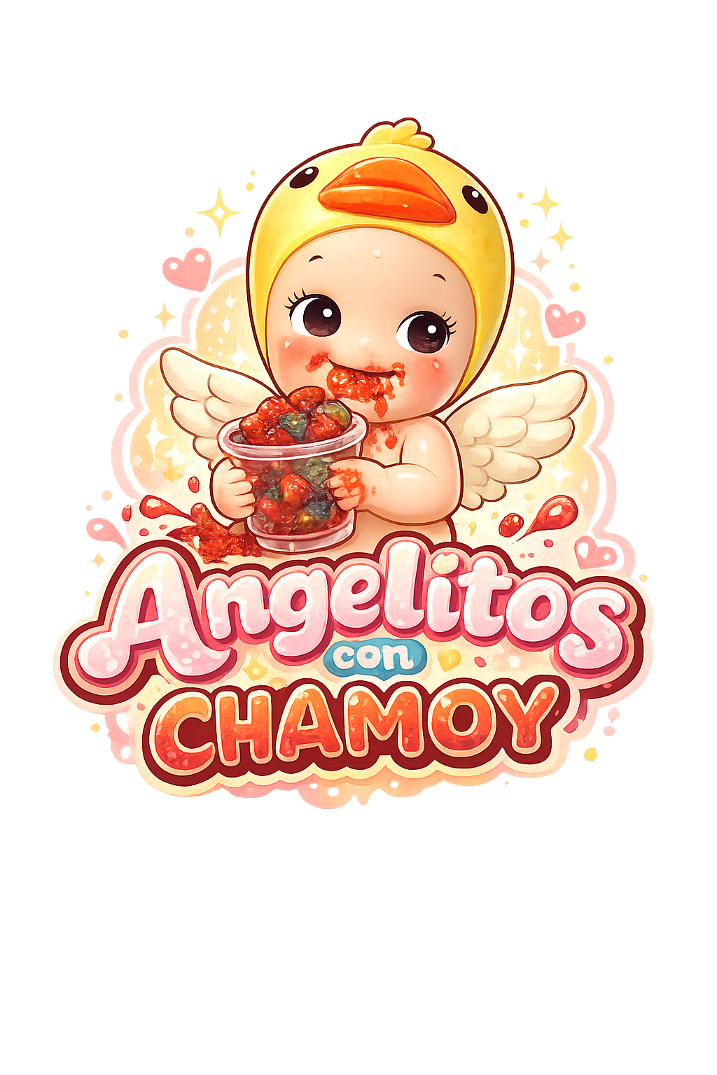 ANGELITOS CON CHAMOY