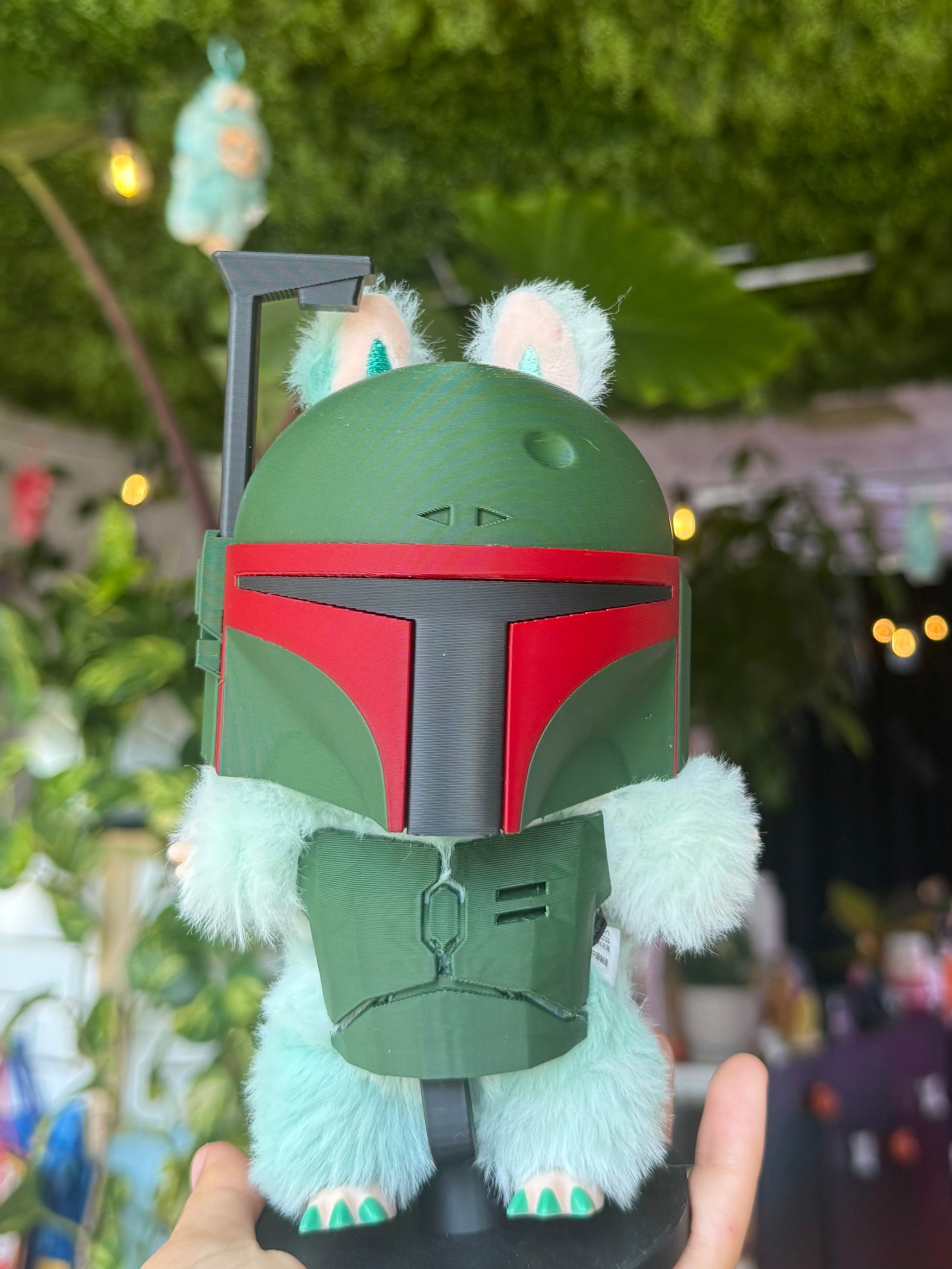 Boba fe t t helmet and vest set