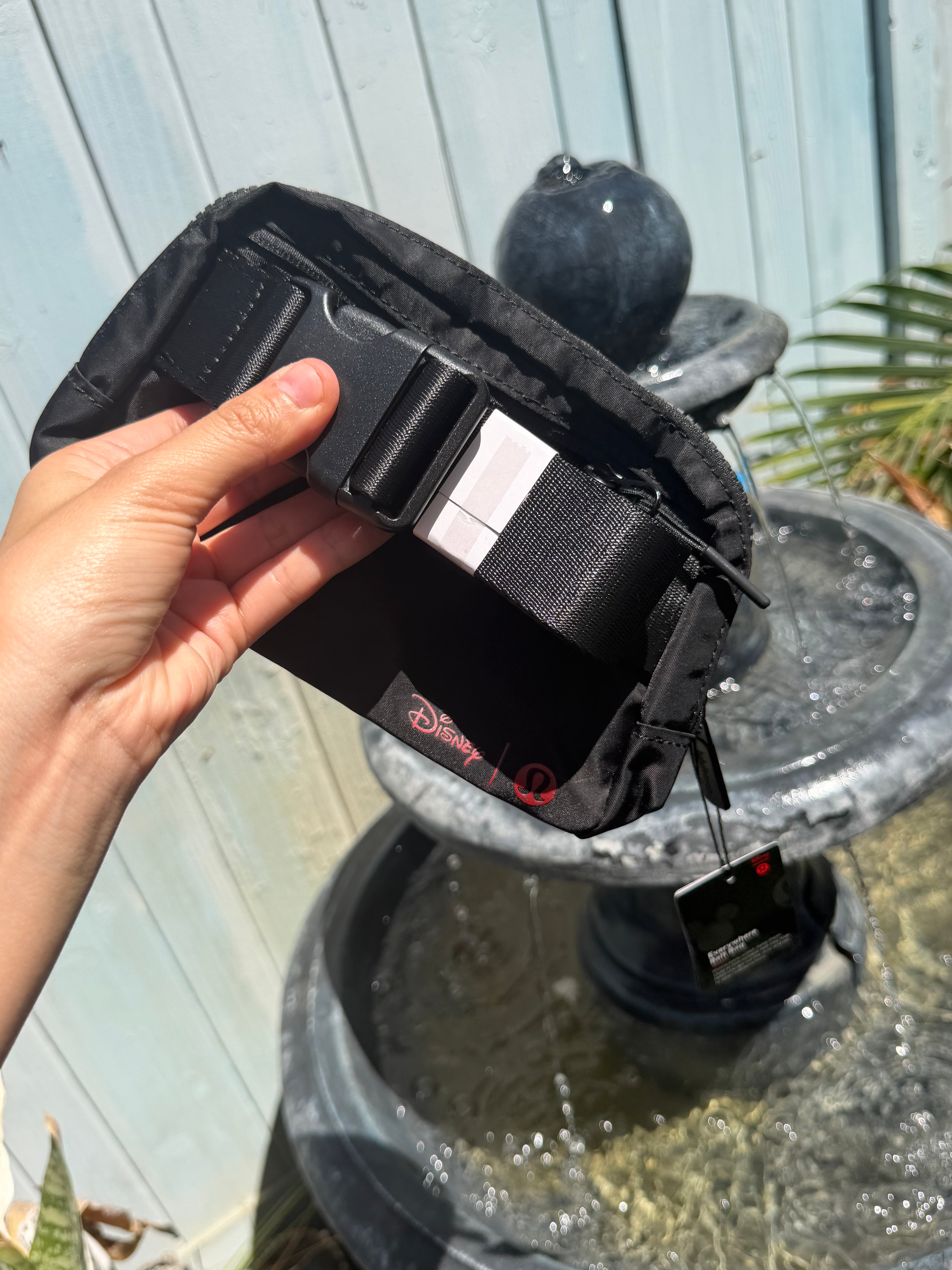Mickey black belt bag Lulu Disney
