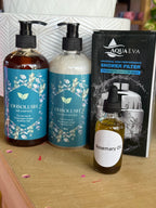 Bundle Deal (4 Items ) shampoo , conditioner , filter, & rosemary oil