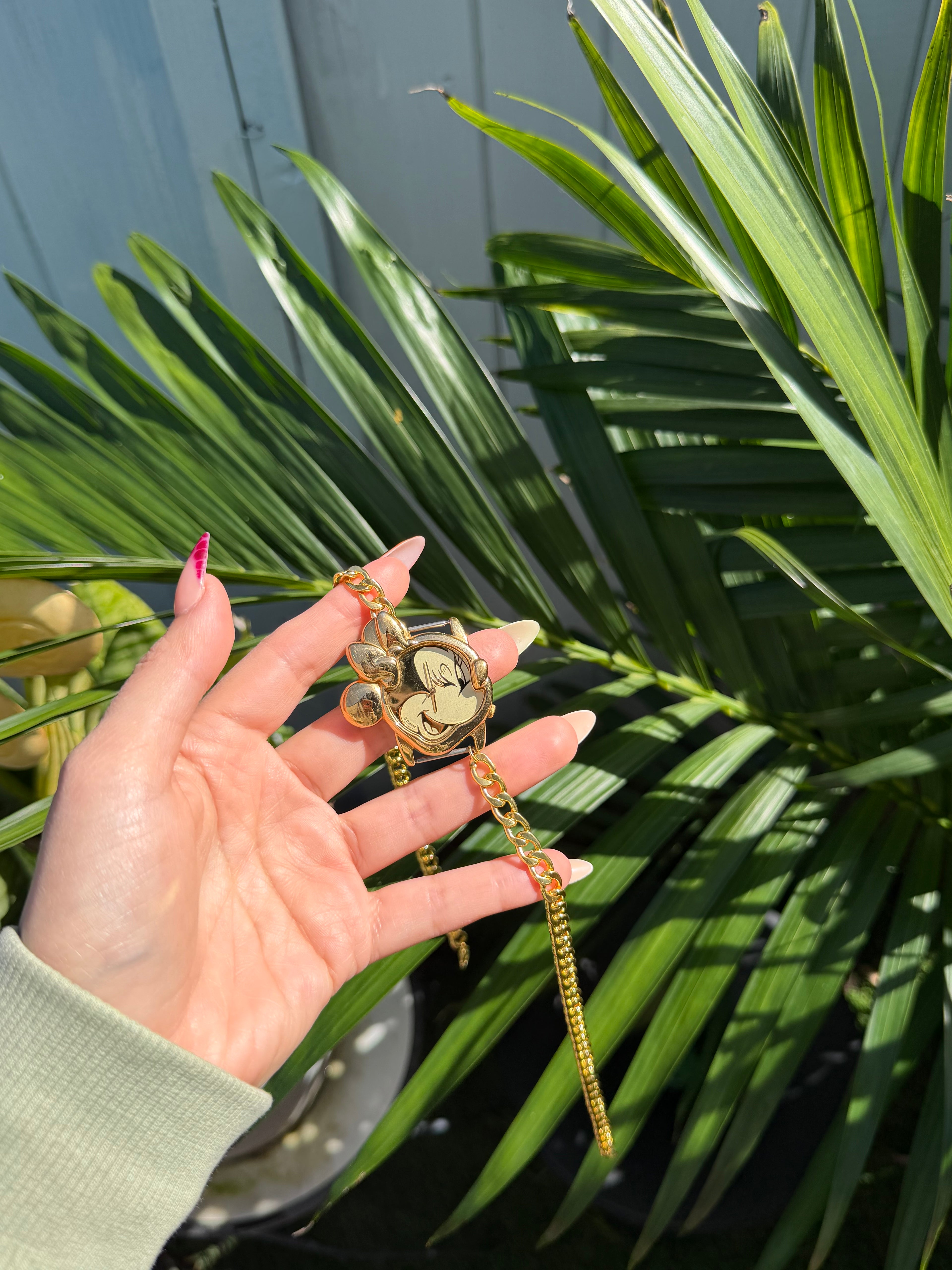 Necklace vintage watch
