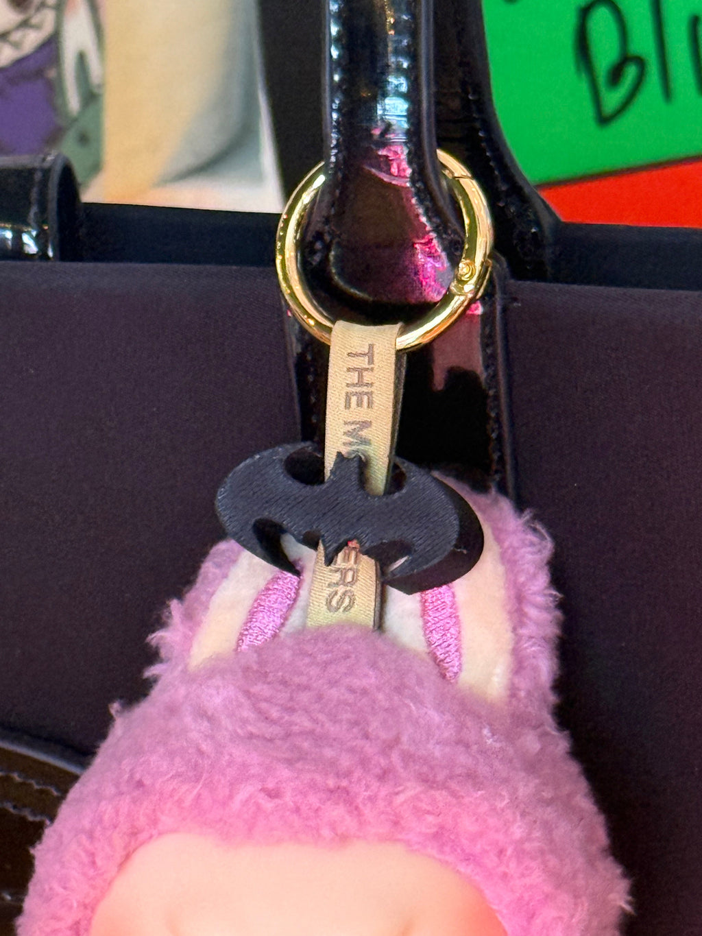 Bat keychain accessory