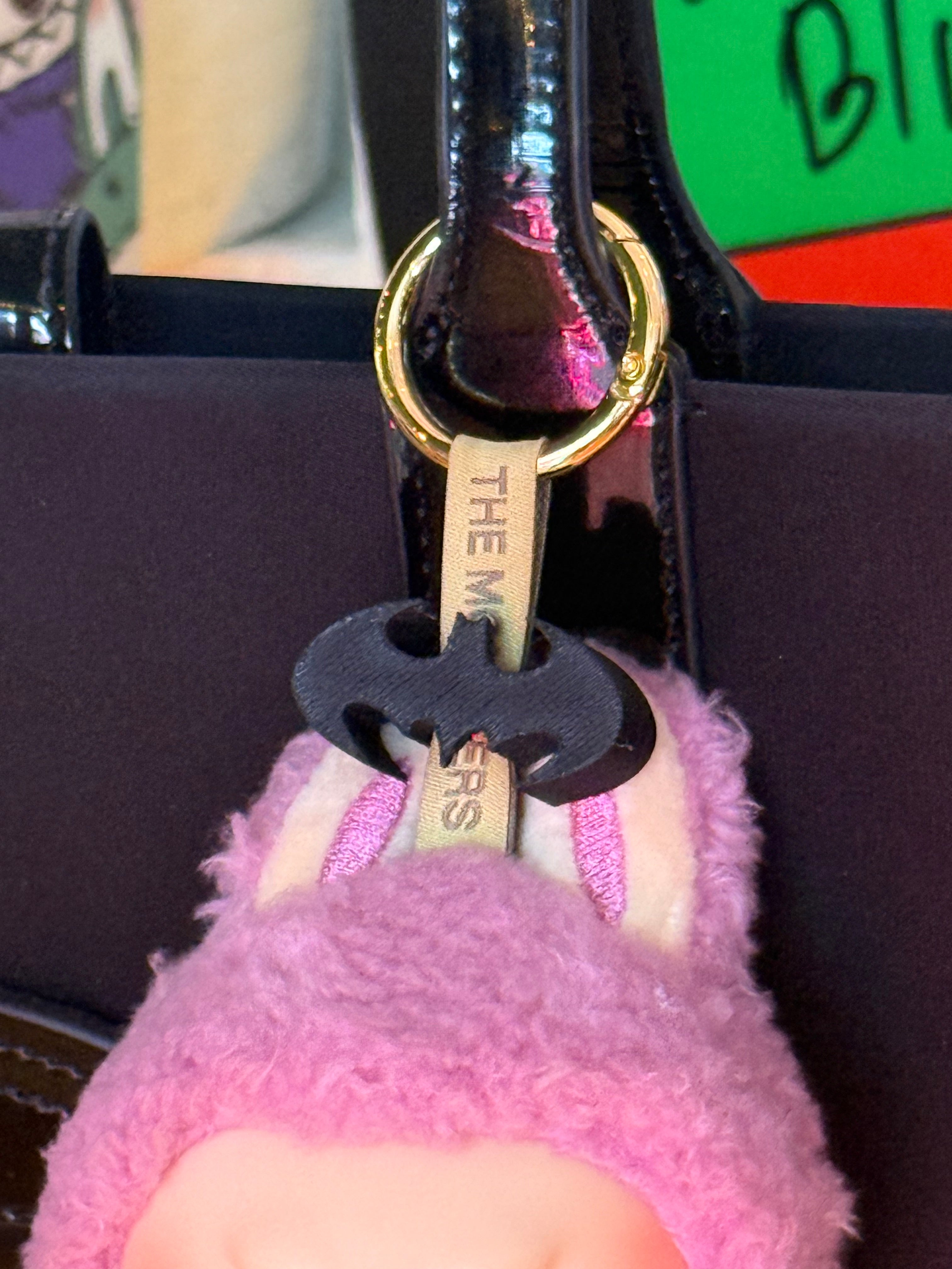 Bat keychain accessory