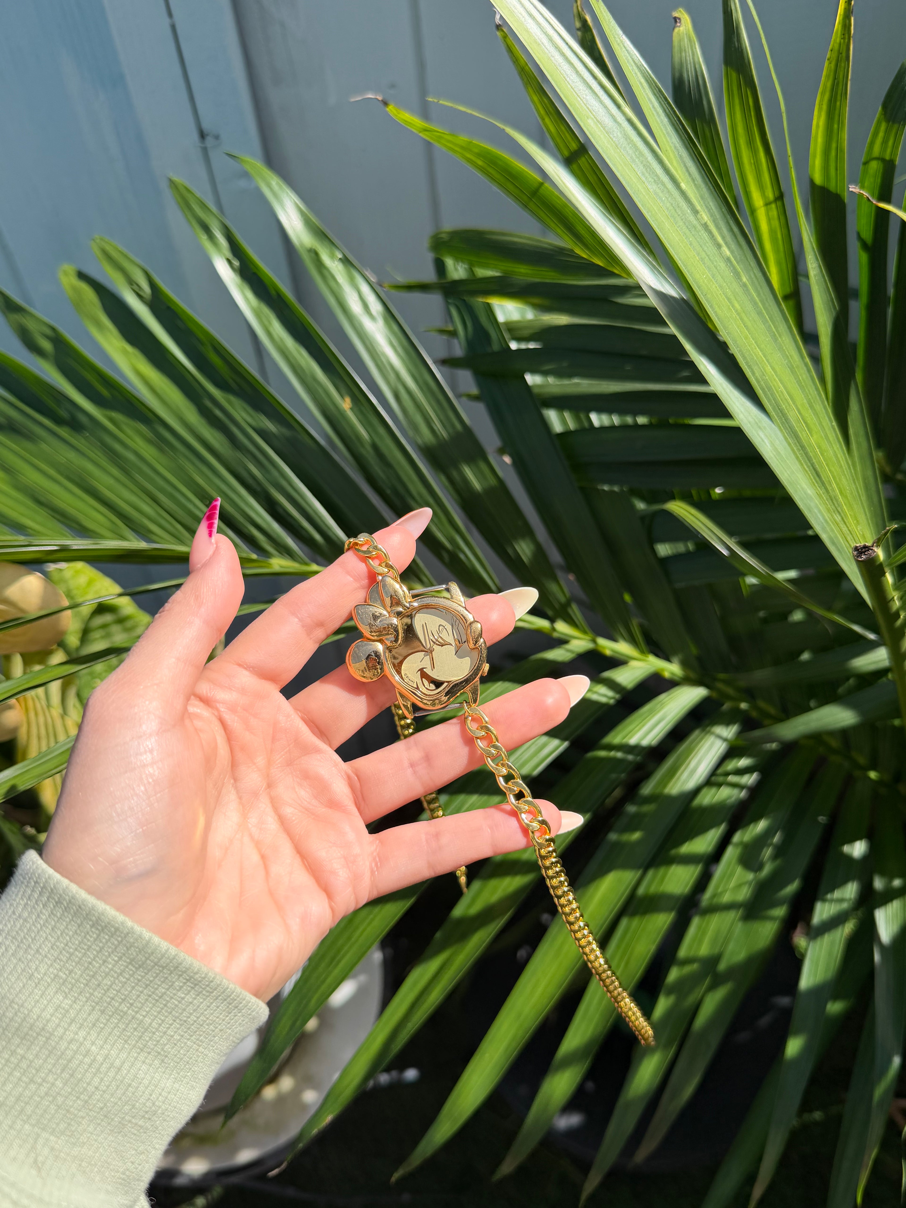 Necklace vintage watch