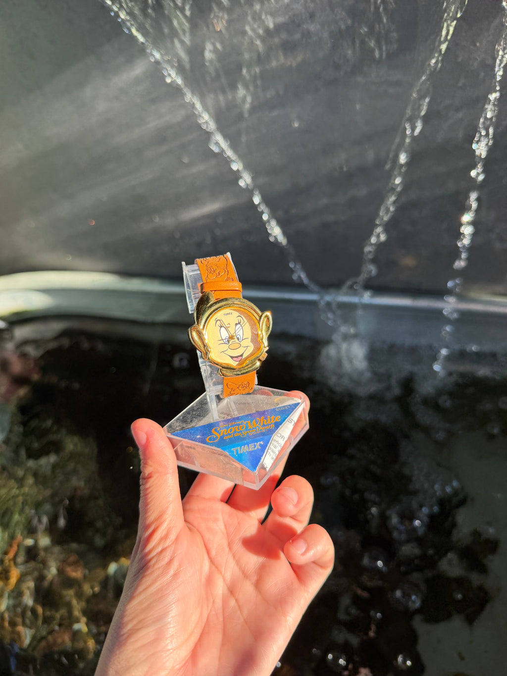 Dopey face wrist watch Vintage