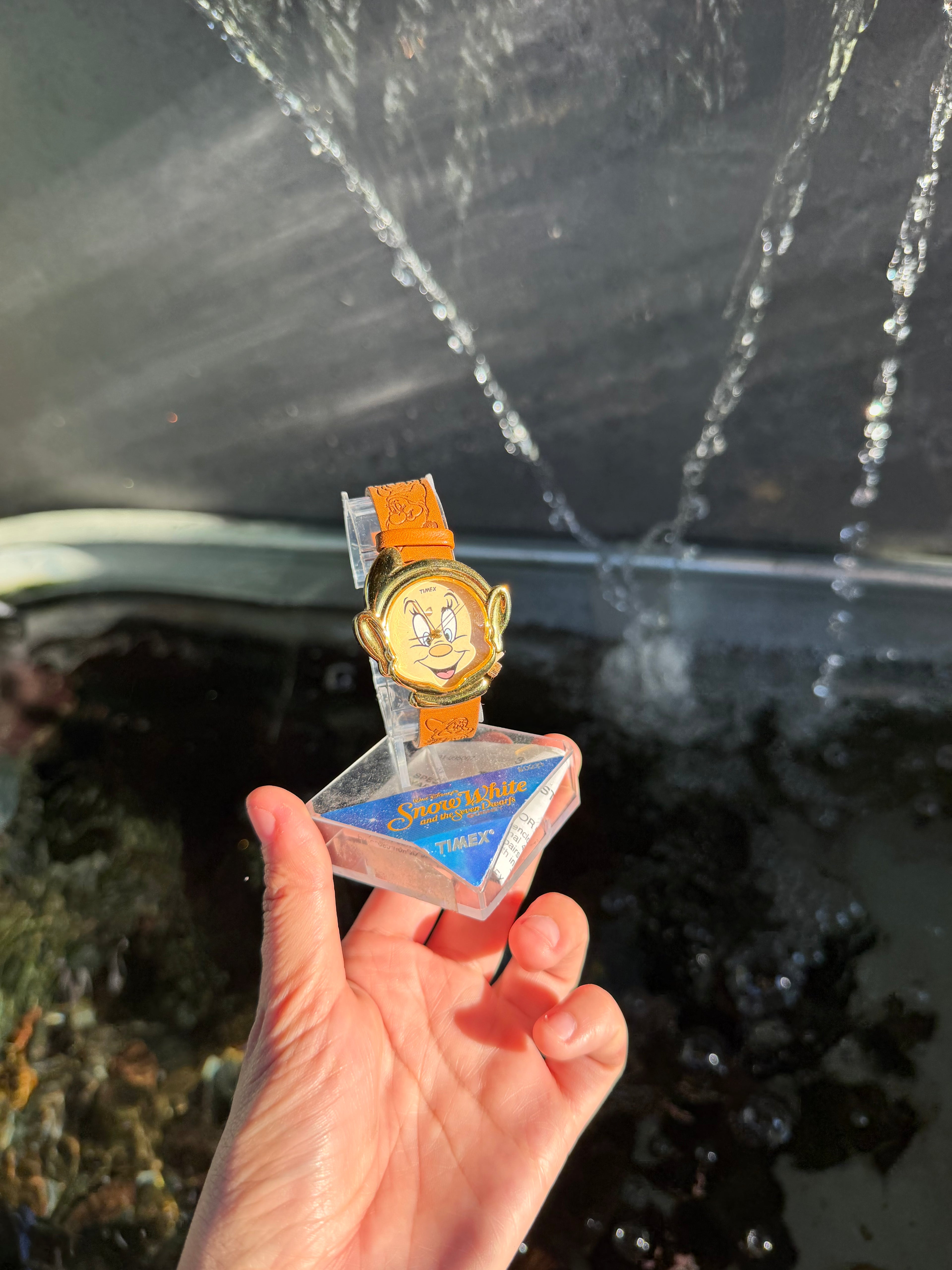 Dopey face wrist watch Vintage