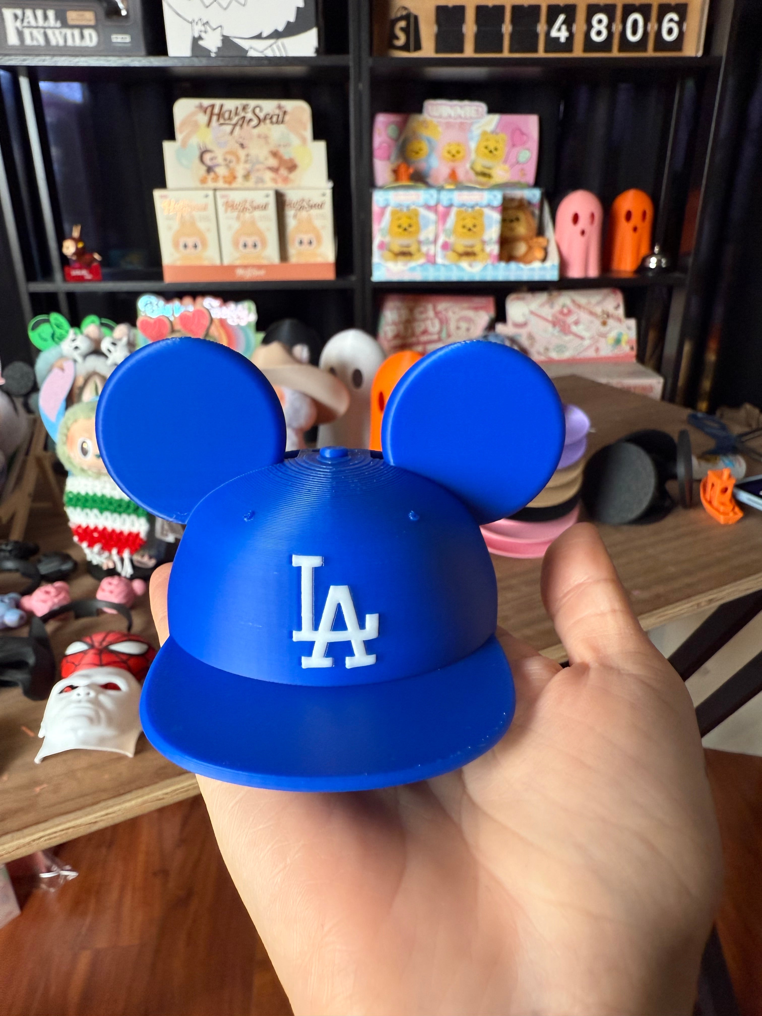 La blue mouse