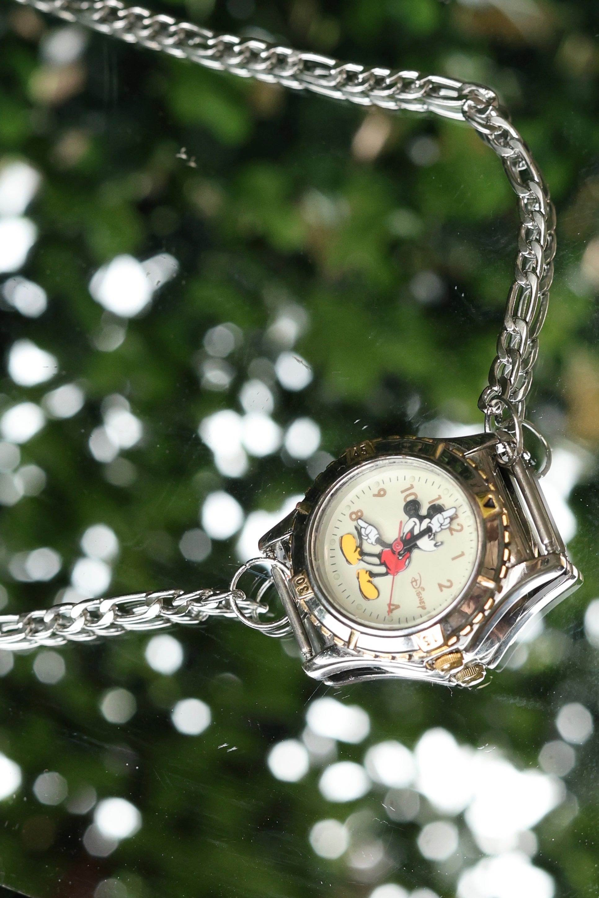 Vintage necklace watch