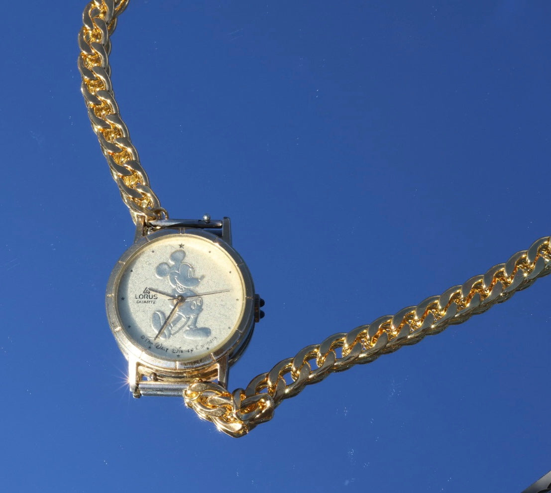 Vintage exclusive watch necklace