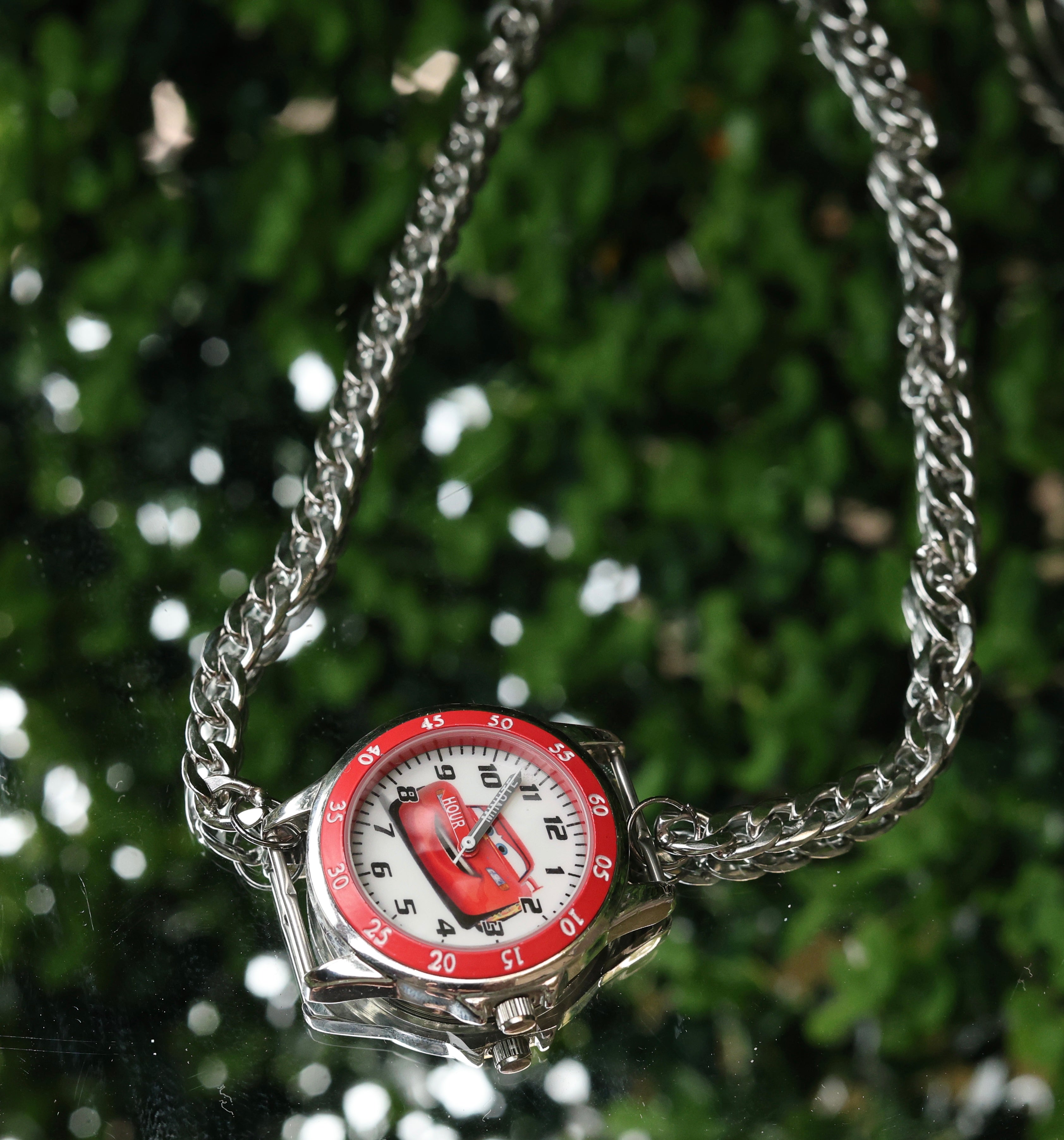 Vintage necklace watch