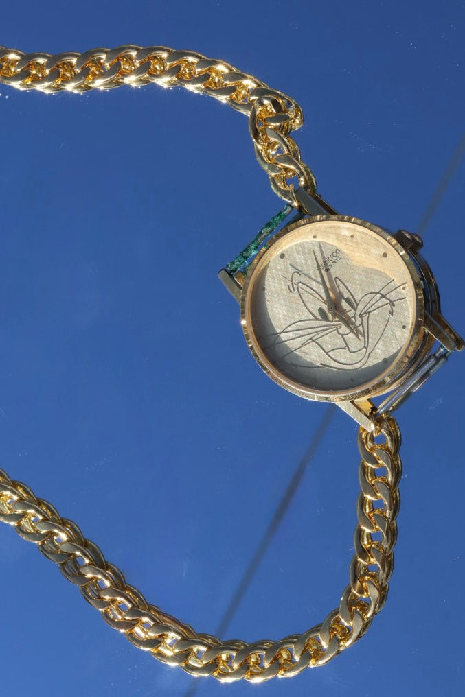 Bugs bunny necklace watch