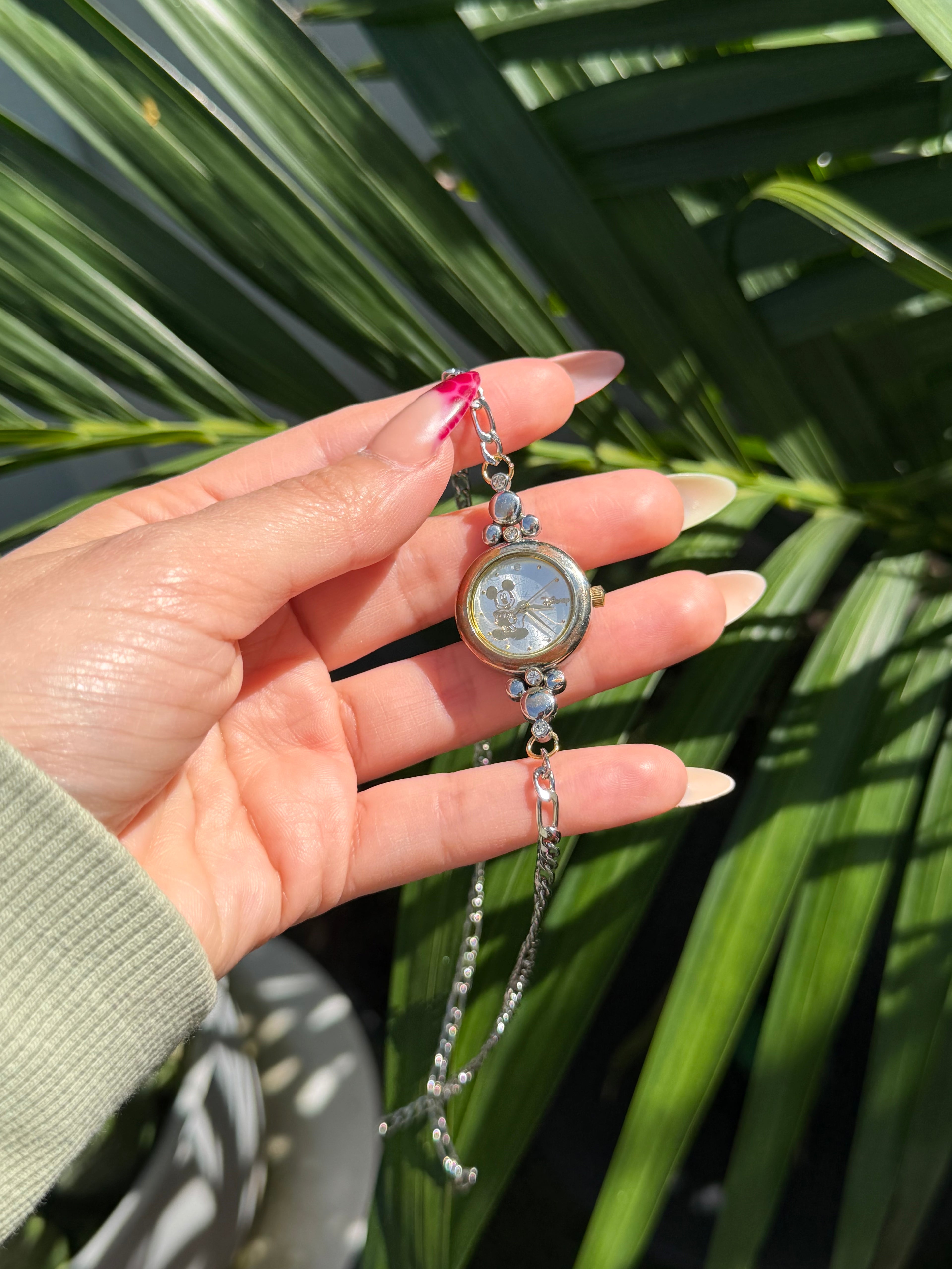 Necklace vintage watch