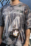 Keychain or crossbody bag
