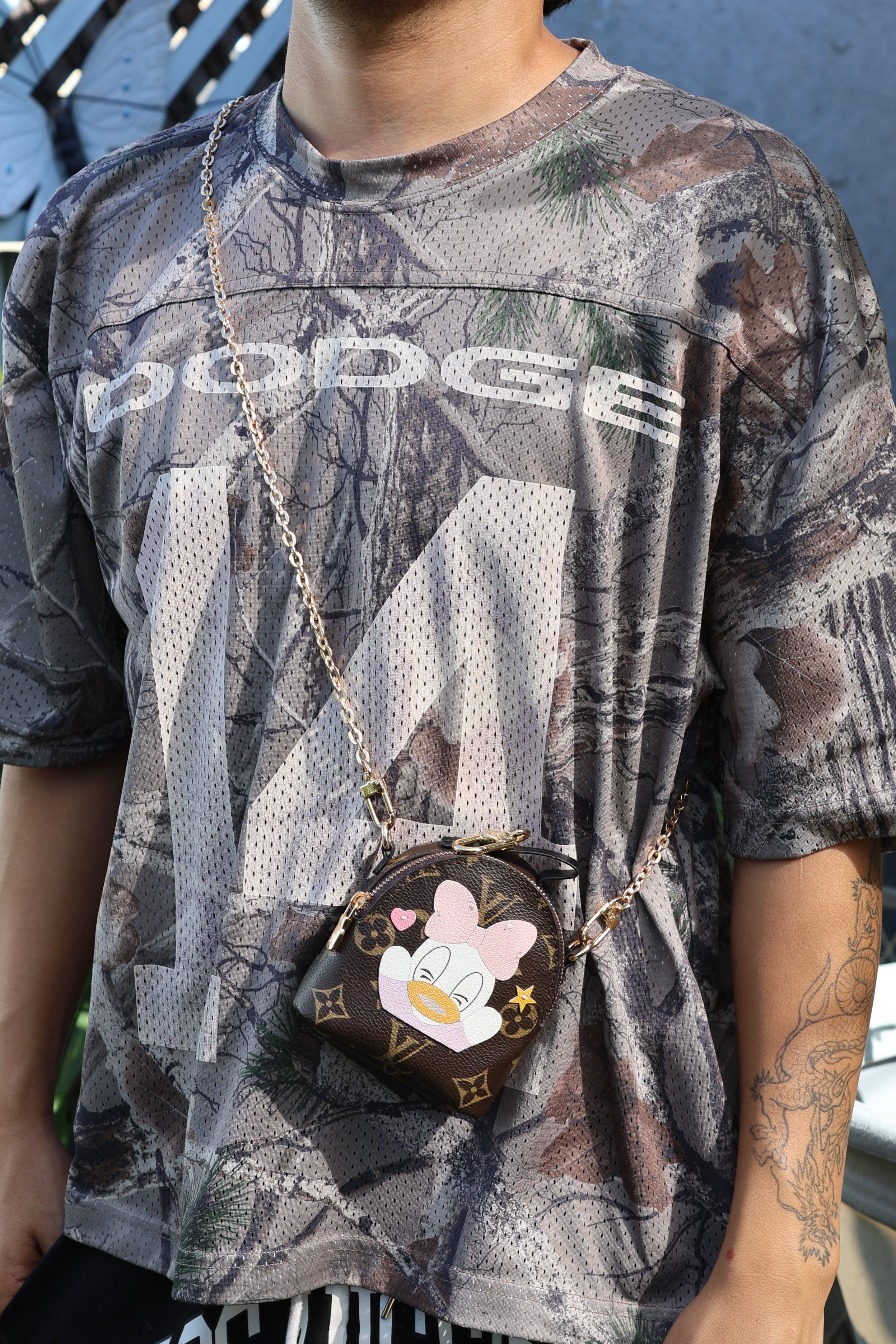 Keychain or crossbody bag