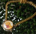 Pooh vintage necklace watch