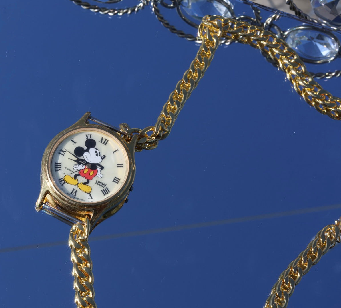 Vintage exclusive watch necklace