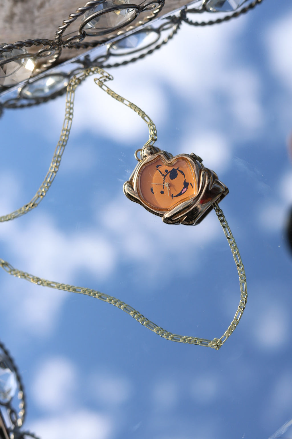Pooh Vintage Necklace Watch
