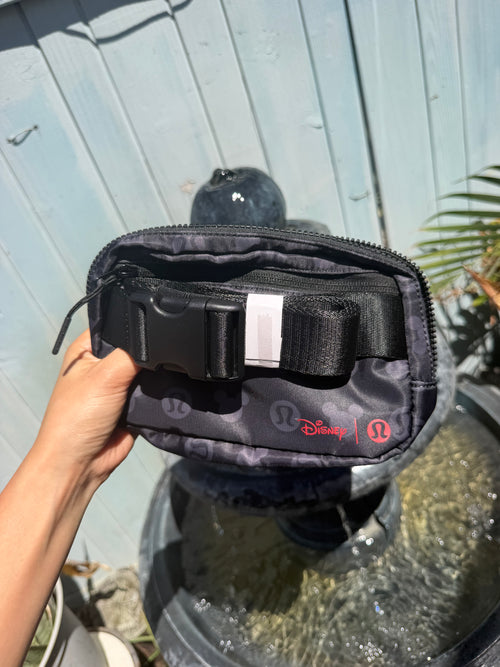 All black belt bag Mickey Lulu