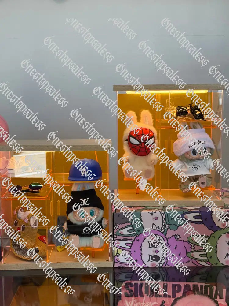 Display cases 2 different styles